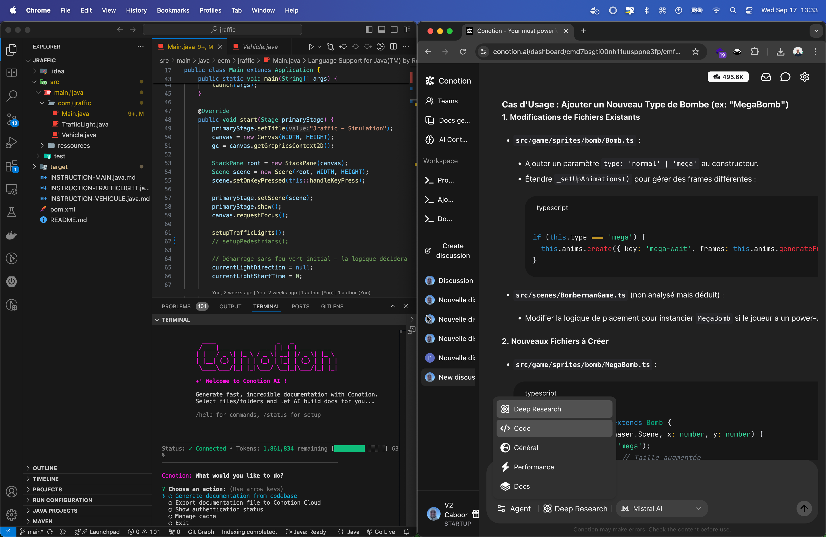 Conotion AI cloud ecosystem with VS Code integration